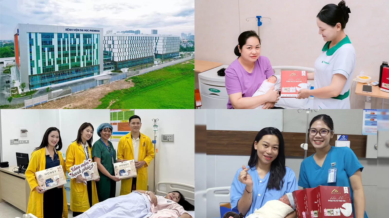 MOTARO ĐỒNG HÀNH CÙNG MẸ SAU SINH TẠI BỆNH VIỆN PHỤ SẢN TRUNG ƯƠNG