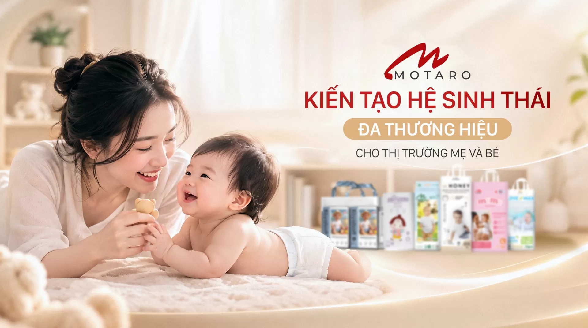 MOTARO KIẾN TẠO HỆ SINH THÁI ĐA THƯƠNG HIỆU CHO THỊ TRƯỜNG MẸ & BÉ