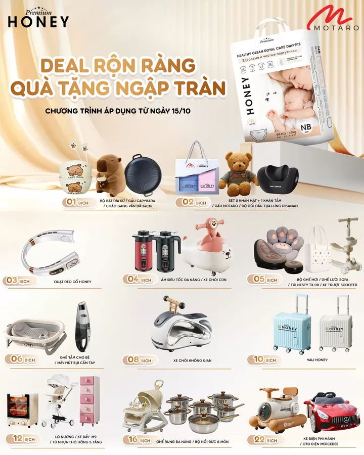 ? DEAL RỘN RÀNG – QUÀ TẶNG NGẬP TRÀN ?