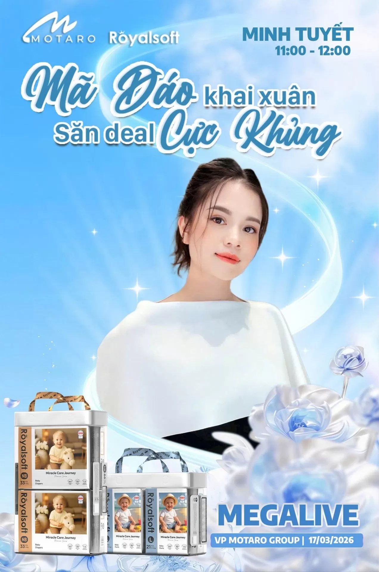 KHỞI ĐỘNG TUẦN MỚI – CHỐT ĐƠN CỰC ĐÃ TẠI MEGALIVE 17.03