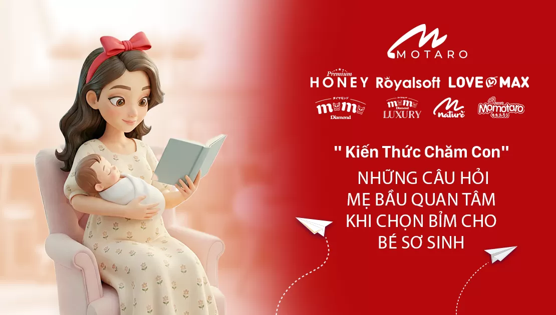 NHỮNG CÂU HỎI MẸ BẦU QUAN TÂM KHI CHỌN BỈM CHO BÉ SƠ SINH