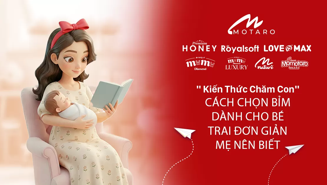 CÁCH CHỌN BỈM DÀNH CHO BÉ TRAI ĐƠN GIẢN MẸ NÊN BIẾT