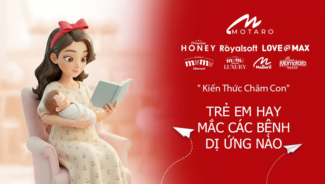 TRẺ EM HAY MẮC CÁC BỆNH DỊ ỨNG NÀO?