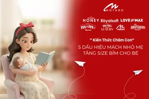 5 DẤU HIỆU MÁCH NHỎ MẸ TĂNG SIZE BỈM CHO BÉ