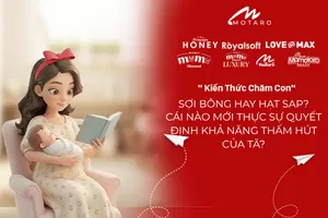 SỢI BÔNG HAY HẠT SAP — CÁI NÀO MỚI THỰC SỰ QUYẾT ĐỊNH KHẢ NĂNG THẤM HÚT CỦA TÃ?