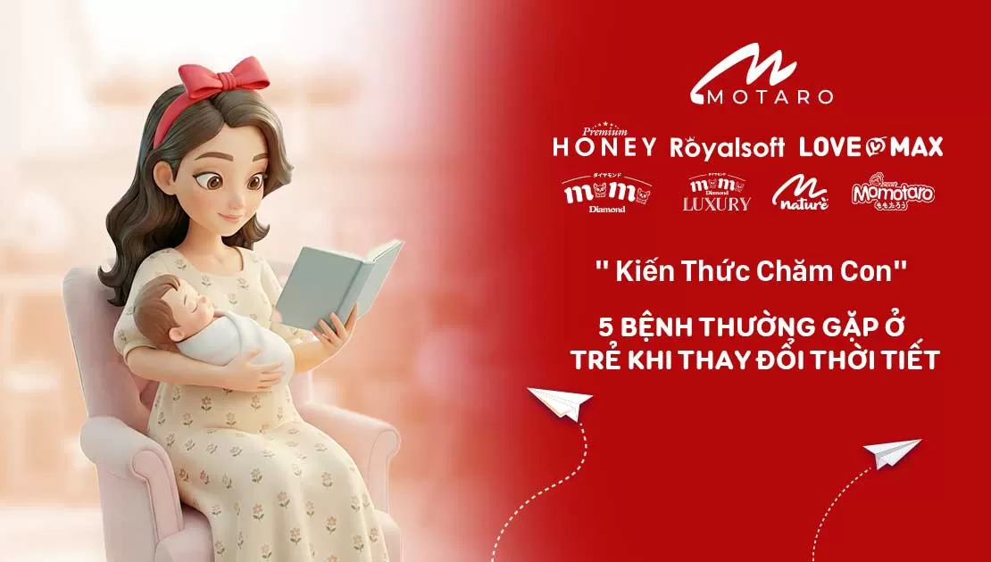 5 BỆNH THƯỜNG GẶP Ở TRẺ KHI THAY ĐỔI THỜI TIẾT