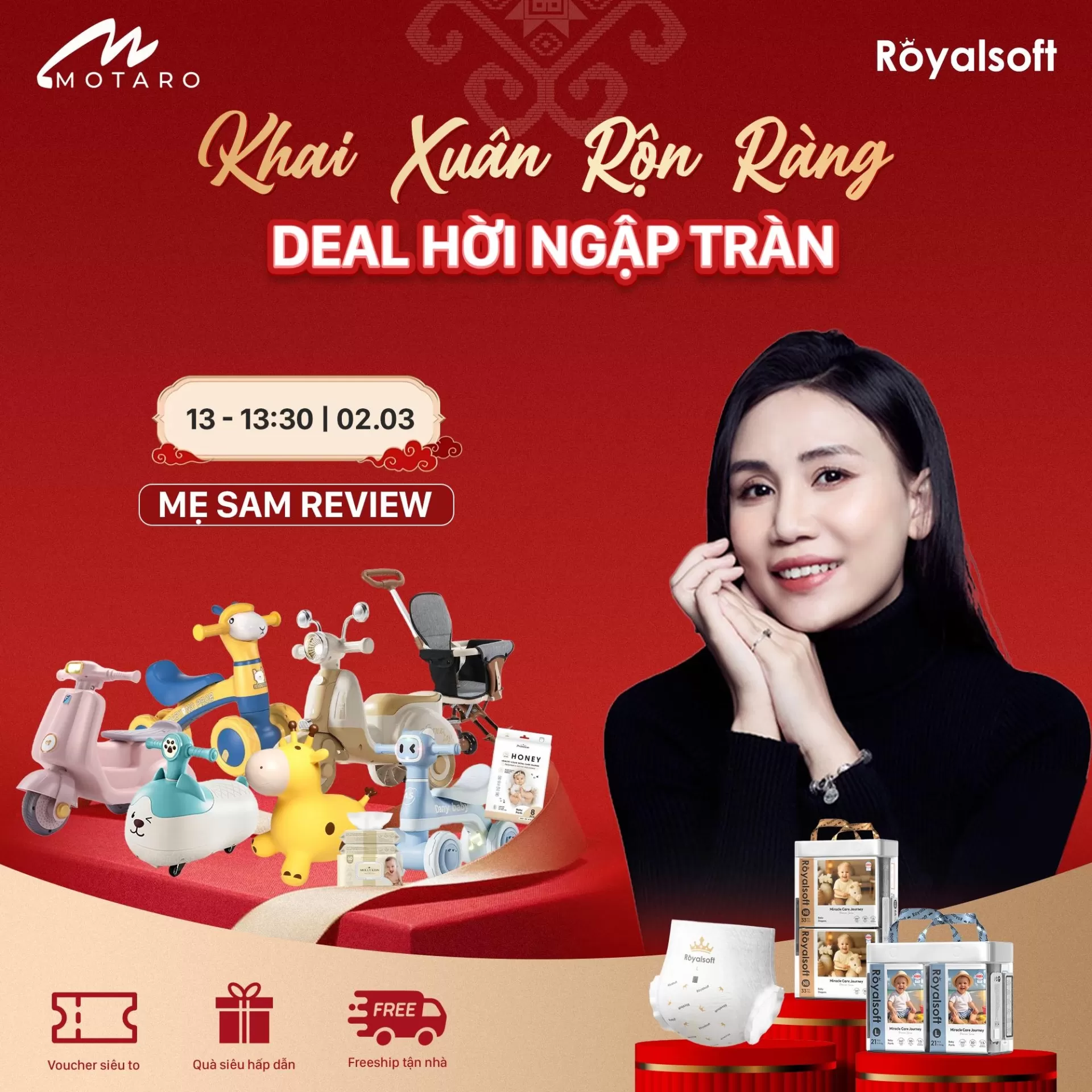 MEGA LIVE 2.3 - KHAI XUÂN RỘN RÀNG, DEAL HỜI NGẬP TRÀN!