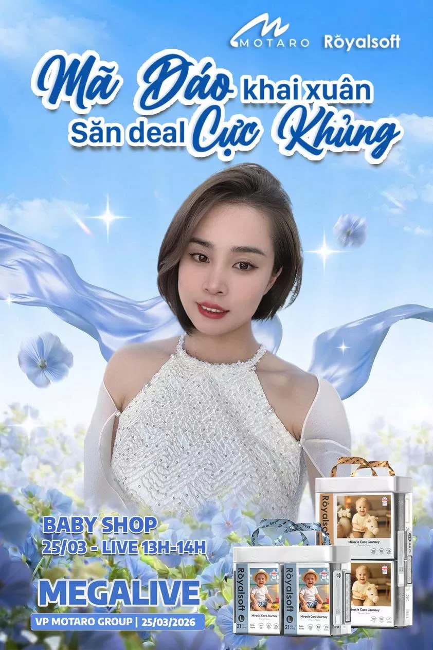 BABY SHOP GÓP MẶT TẠI MEGALIVE ROYALSOFT 25.03