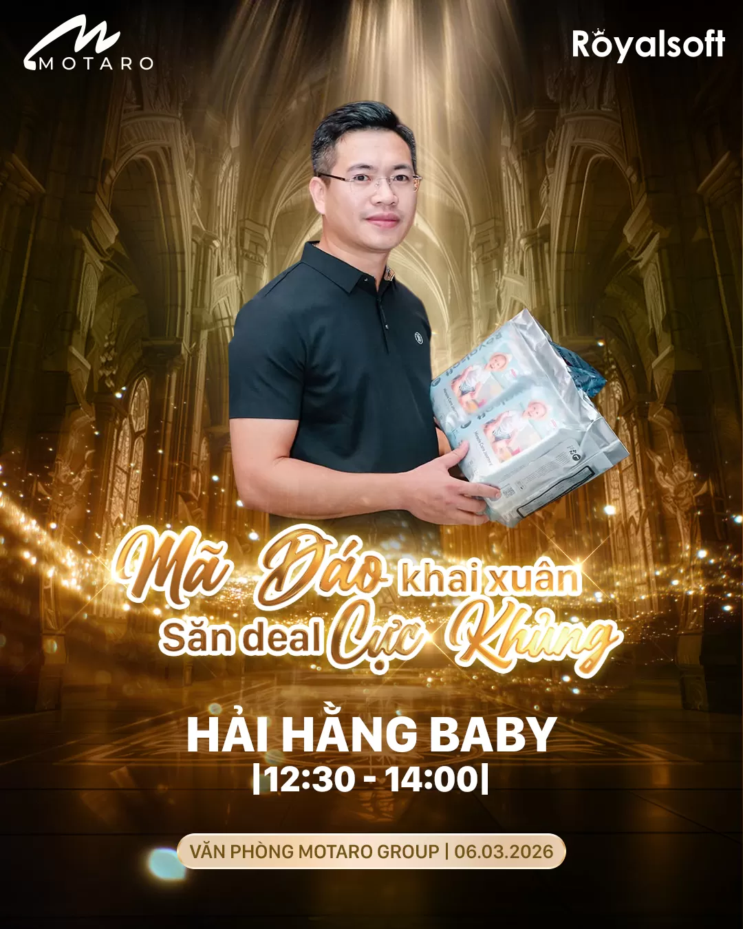 BÃO LIVE SẮP ĐỔ BỘ: ROYALSOFT x HẢI HẰNG CHÍNH THỨC LÊN SÓNG!
