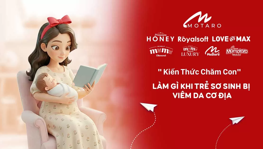 LÀM GÌ KHI TRẺ SƠ SINH BỊ VIÊM DA CƠ ĐỊA