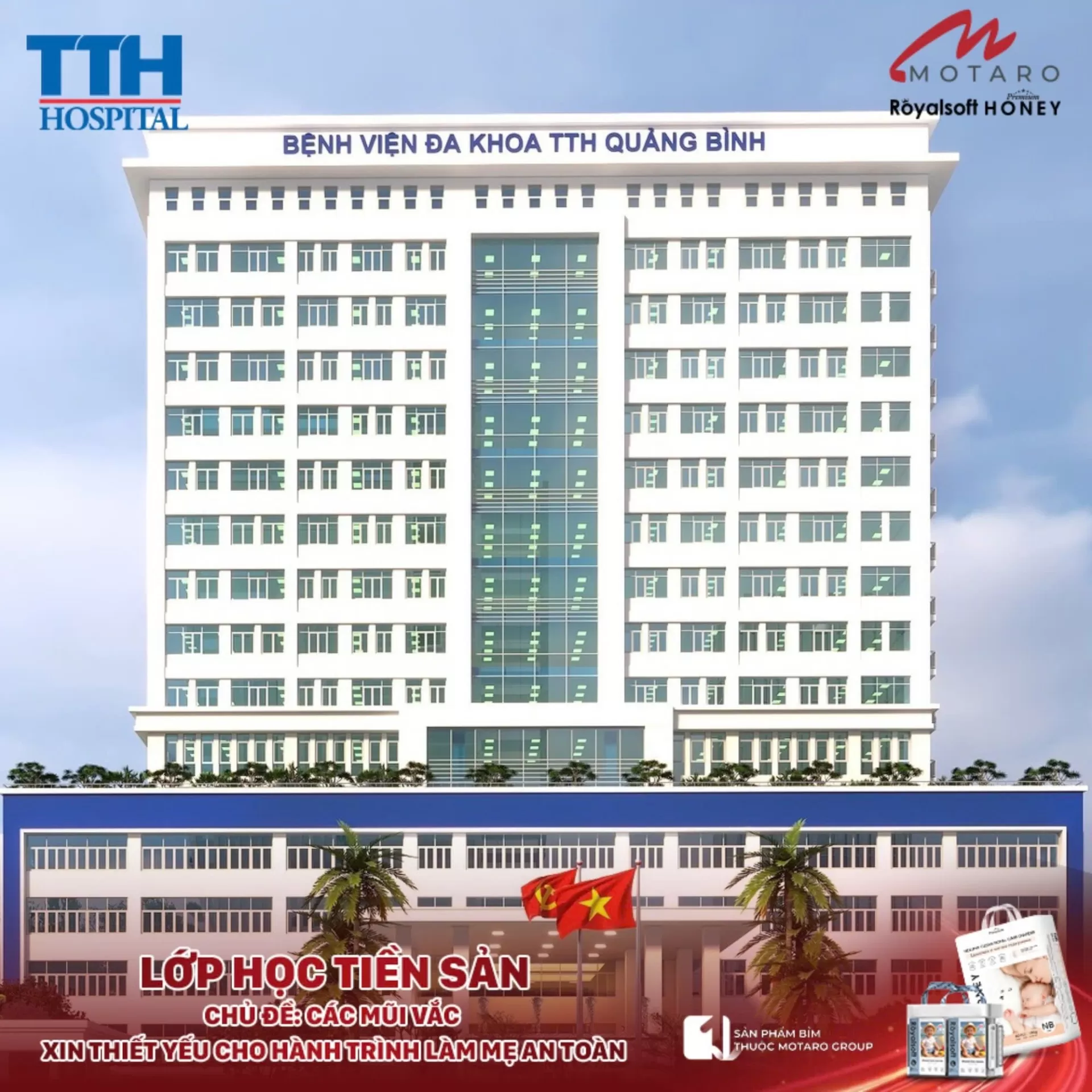 MOTARO x BỆNH VIỆN ĐA KHOA TTH QUẢNG BÌNH: HÀNH TRÌNH LÀM MẸ AN TOÀN