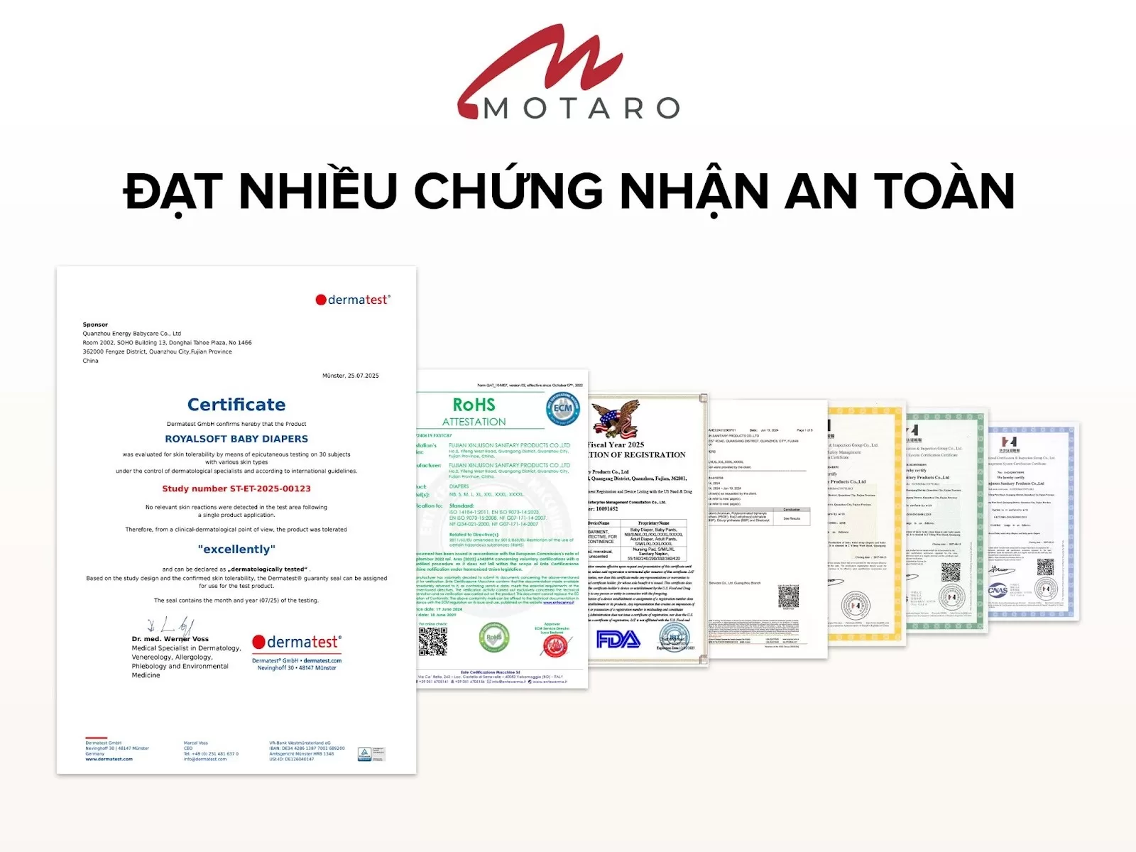 [BÁO CHÍ NÓI VỀ MOTARO] BẢO CHỨNG CHẤT LƯỢNG TỪ CÁC TỔ CHỨC KIỂM ĐỊNH TOÀN CẦU
